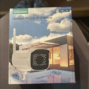 White Outdoor/Indoor IP Camera